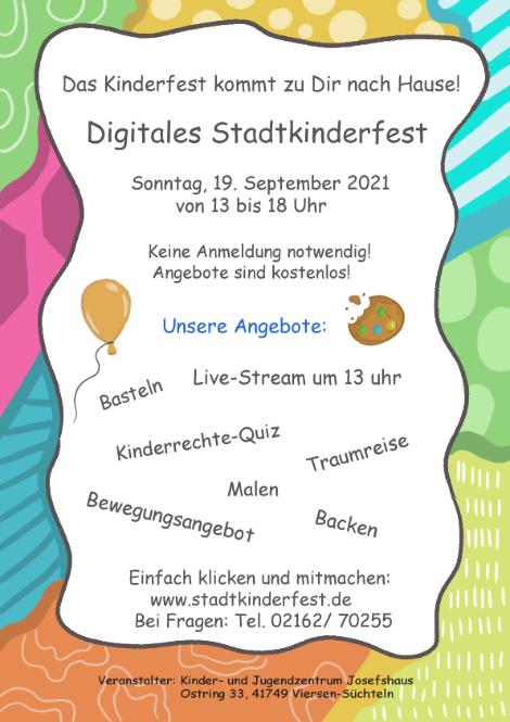 Stadtkinderfest2021 (c) Josefshaus